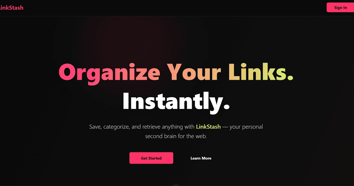 LinkStash Preview